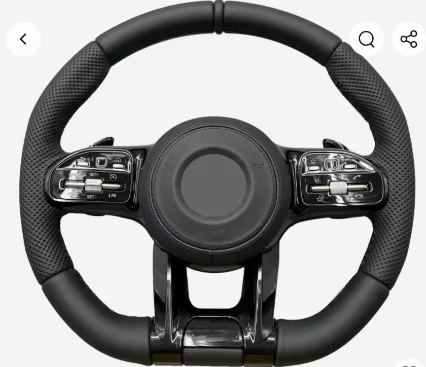 Volant Mercedes AMG / Volant vibrant