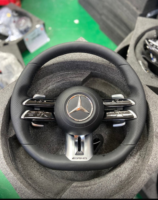 Volant Mercedes-Benz en cuir